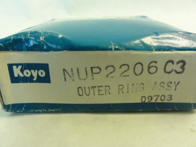 Koyo NUP2206C3; Outer Ring Assembly; 30mm ID; 62mm OD