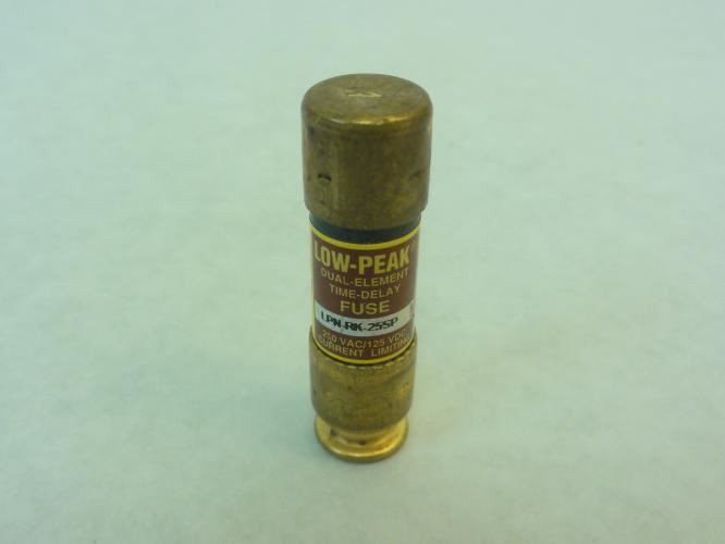 Bussmann LPN-RK-25SP; Low-Peak Fuse; 25A; 250VAC; 125VDC
