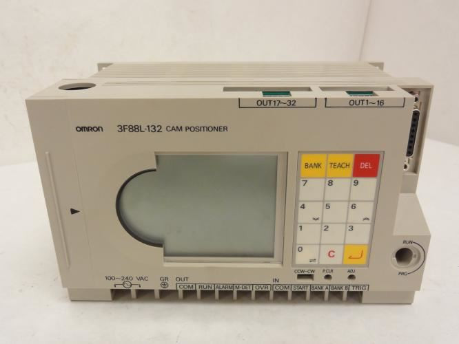 Omron 3F88L-132; Cam Positioner 100~240VAC; NO KNOBS