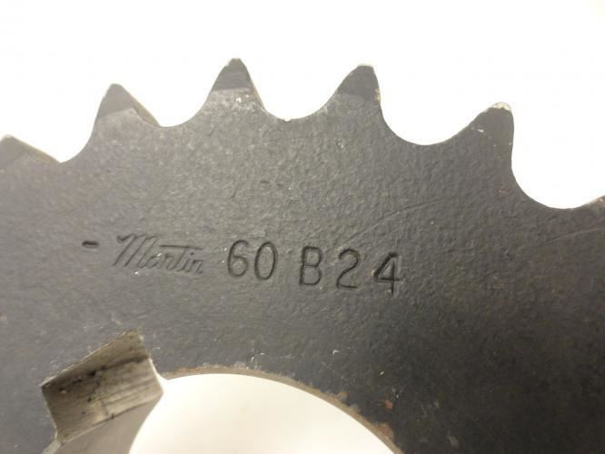 Martin 60B24-2-7/16; Sprocket # 60; 24T; 2-7/16"ID