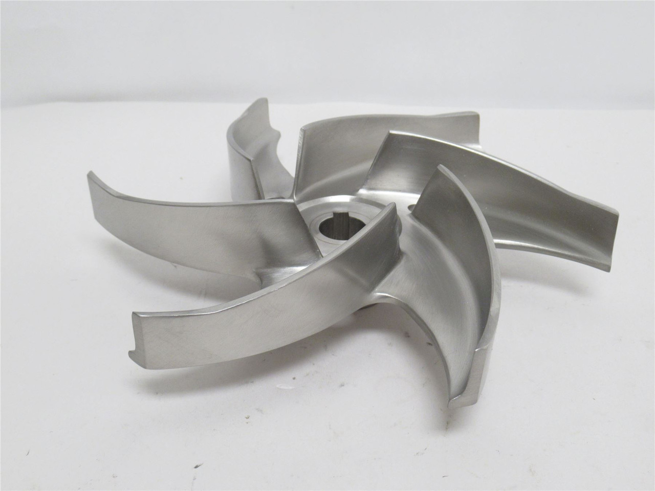 MFG- MDL-UNKN-243818; Pump Impeller; SS; 11/16"ID; 6-Blade