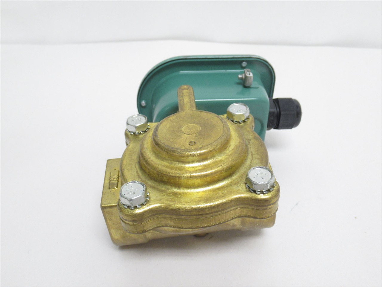 Asco WPE220-025; Brass Solenoid Valve; Steam; 10BAR; 1NPT