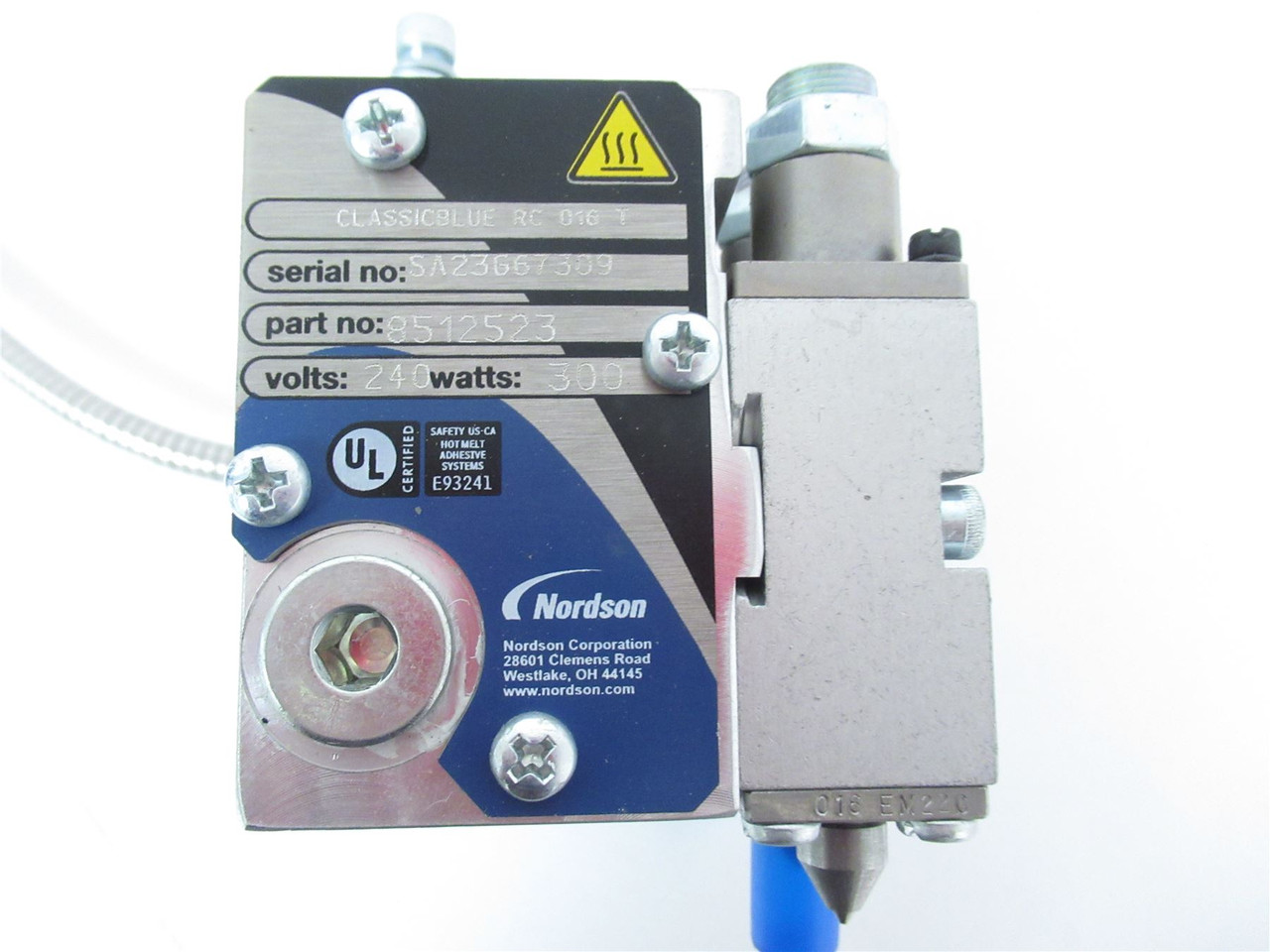 Nordson 8512523; GLUE GUN;CLASSICBLUE;RC16;BCM-CB