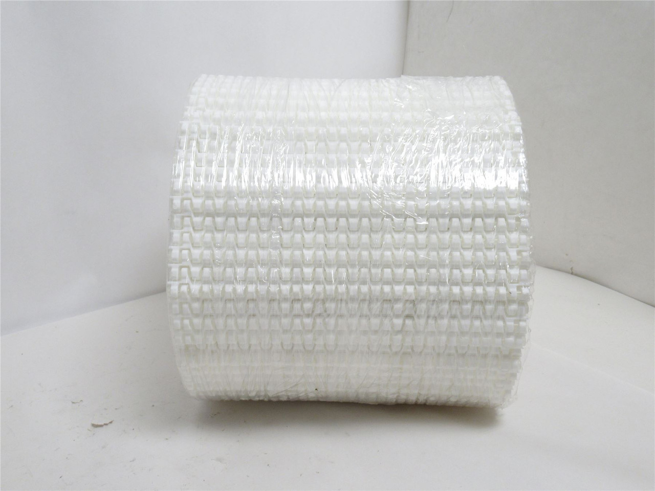 Habasit M1220WPP-10.5; White Conveyor Belt; 10-1/2" W x 12' L