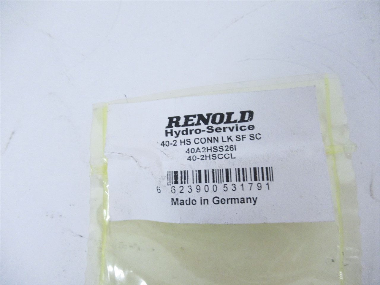 Renold 40A2HSS261; Connecting Chain Link 40-2HS CONN LK SF SC