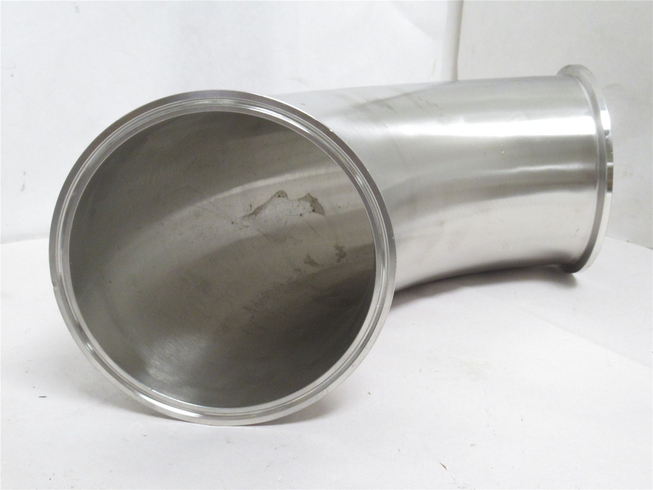 Sanitary Solutions 2CMP6-600; Pipe Elbow; 90Deg; SS-304; 6"