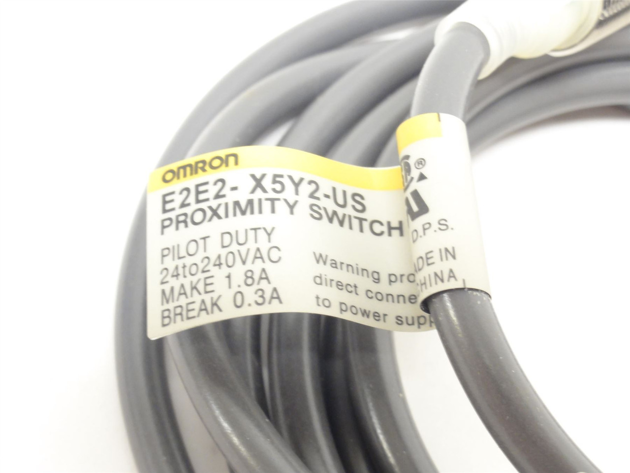 Omron E2E2-X5Y2-US; Proximity Sensor; 24-240VAC; 2m Wire