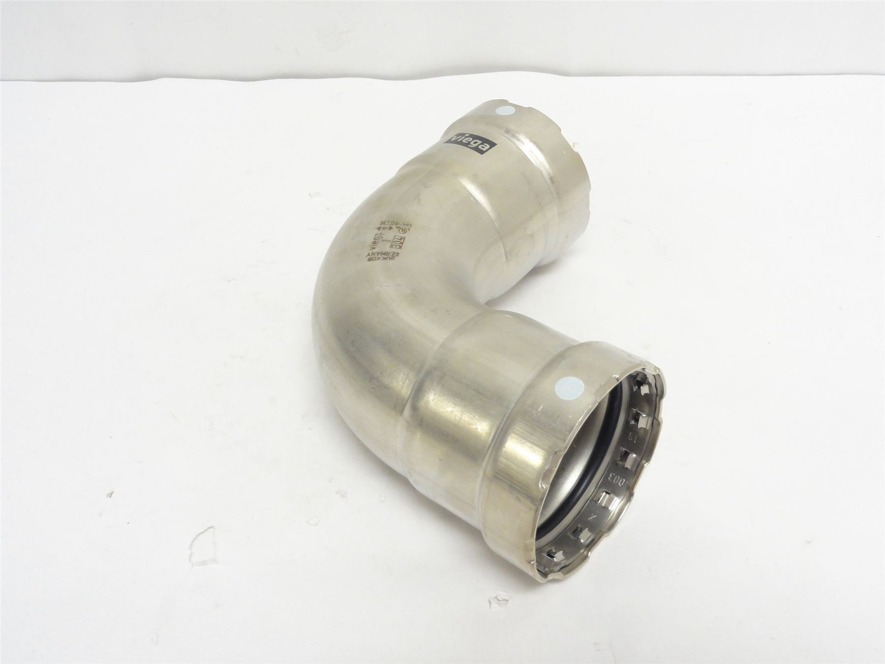 Viega 95025; MegaPress SS-304 Pipe Elbow; 90Deg; Size: 2"