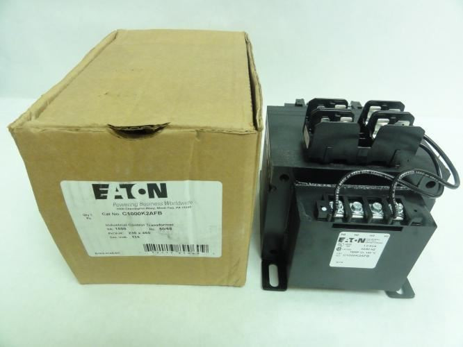 Eaton C1000K2AFB; Transformer 1000VA; Pri:230x460V to Sec:115V