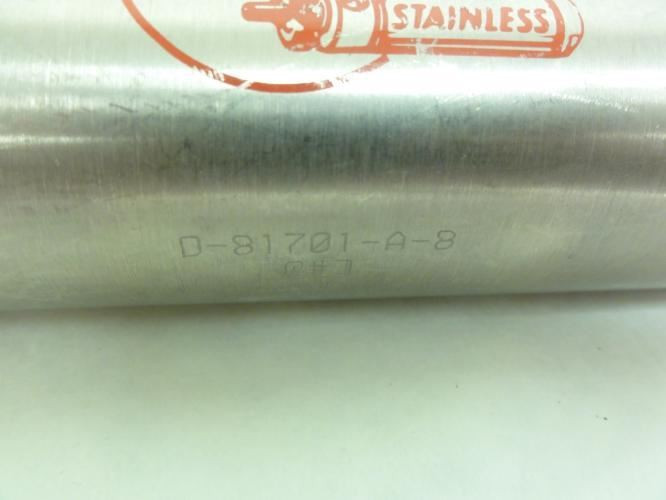 Bimba D-81701-A-8; Cylinder; 1.5625" Bore; 7.5" Stroke
