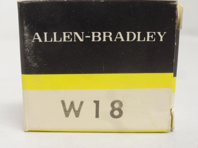 Allen-Bradley W18; Overload Thermal Unit; Series: W