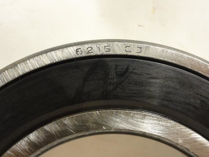 Consolidated 6215-2RS; Ball Bearing 75mm ID; 130mm OD; 25mm W