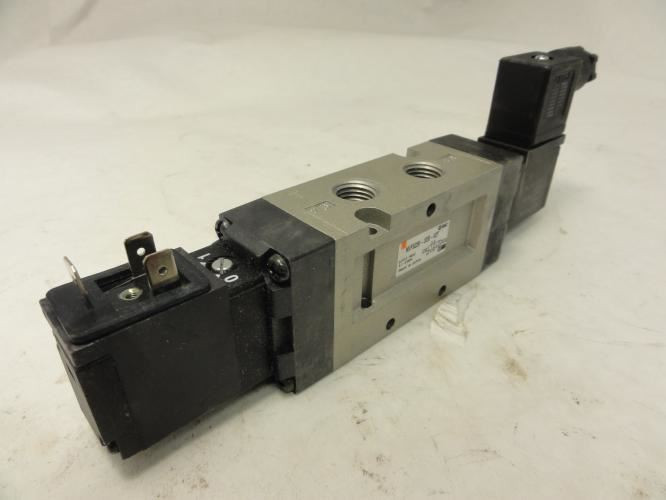 SMC NVF5220-3DB-02T; Solenoid Valve; 110/115VAC; 0.1-0.9MPa