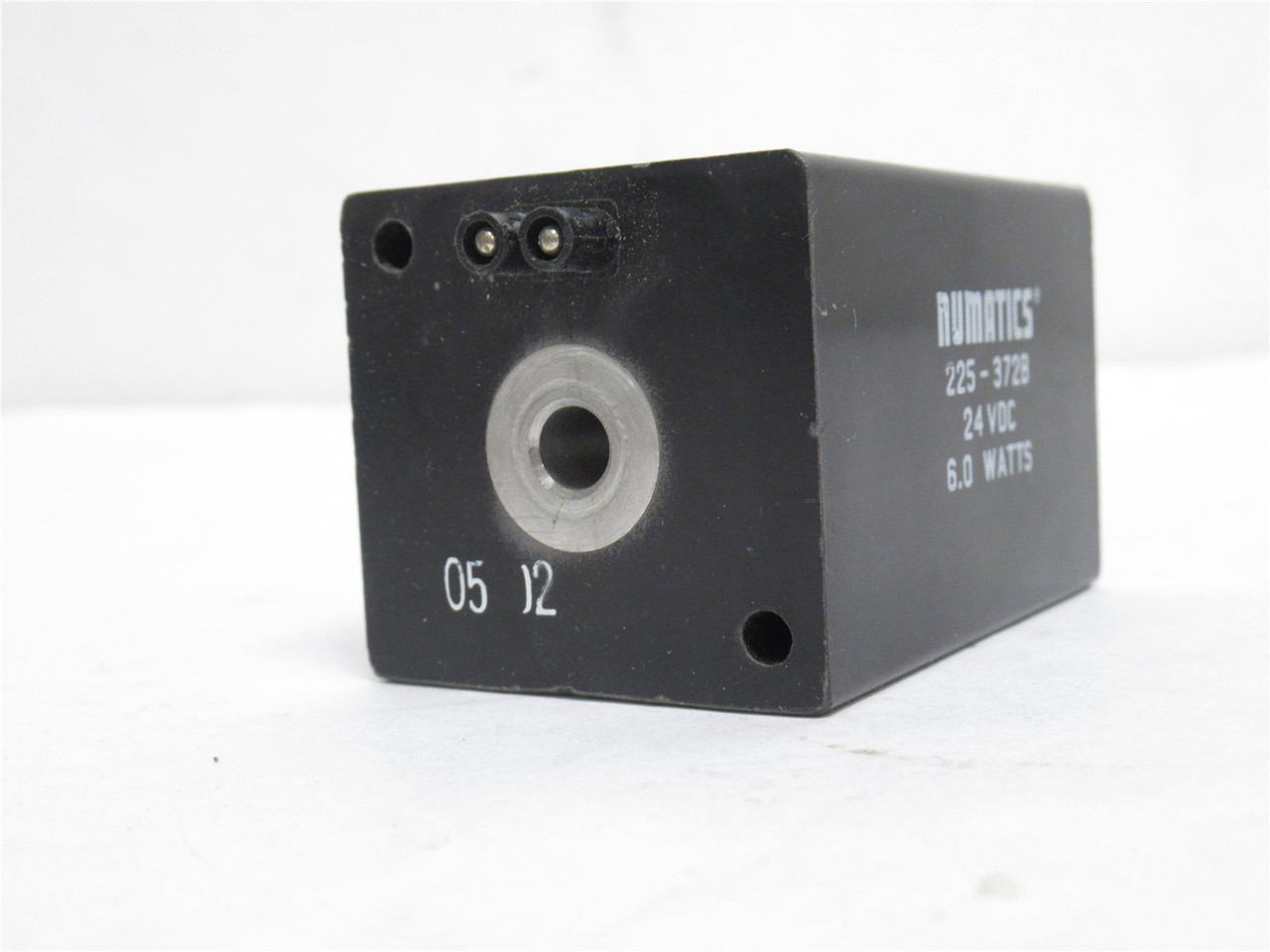 Numatics 225-372B; Solenoid Coil; 24VDC; 6 Amps; 1/2"ID