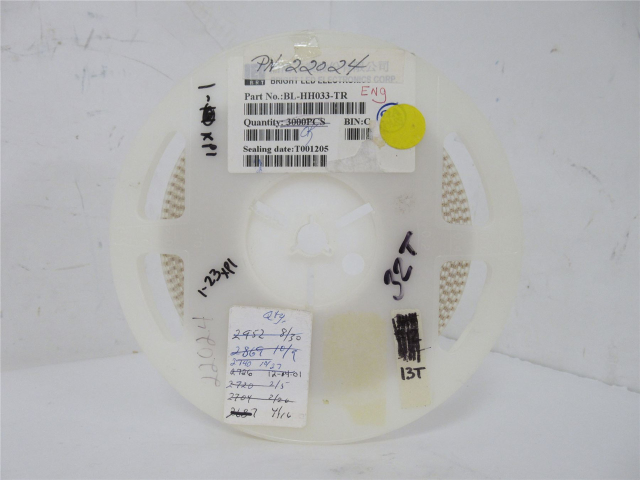 Bright LED BL-HH033-TR; Lot-2000 Surface Mount LED