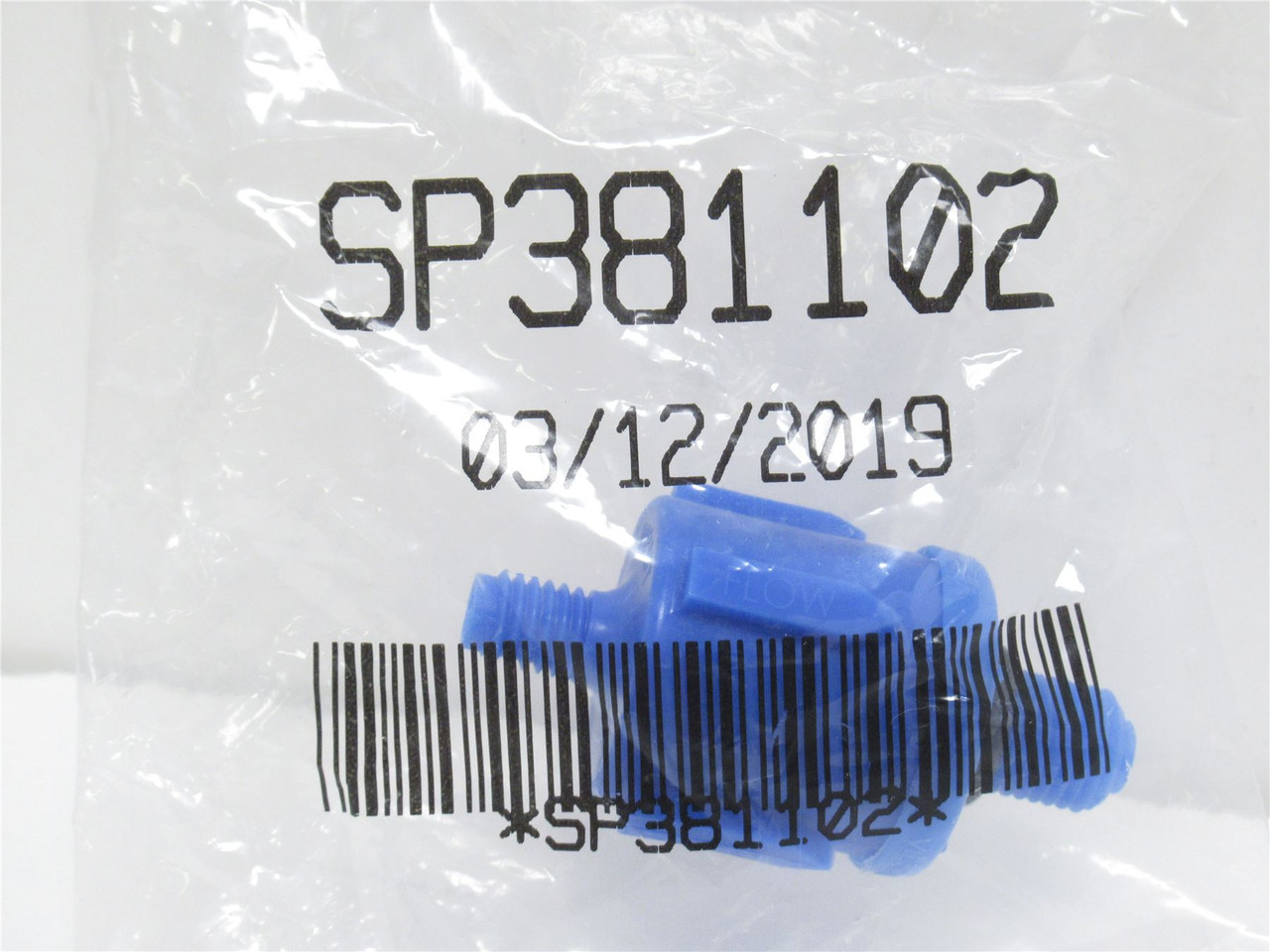 Videojet SP381102; Blue Ink Filter; 20 Micron; Straight