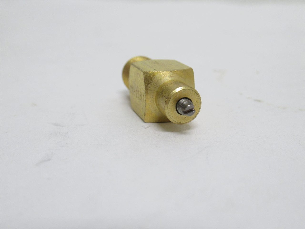 Videojet CS-2187; Adjustable Needle Valve; 1/8NPT; Brass