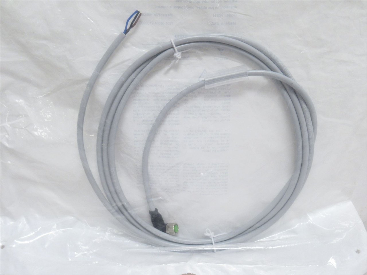 Automation Direct CD08-0A-020-C1; Connector Cable; M8; 6.5' L