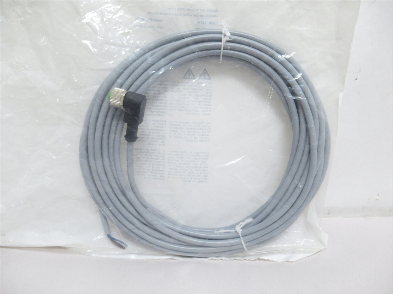 Murr CD12M-0B-070-C1; Connection Cable; Male; M12; 4-Pole; RA