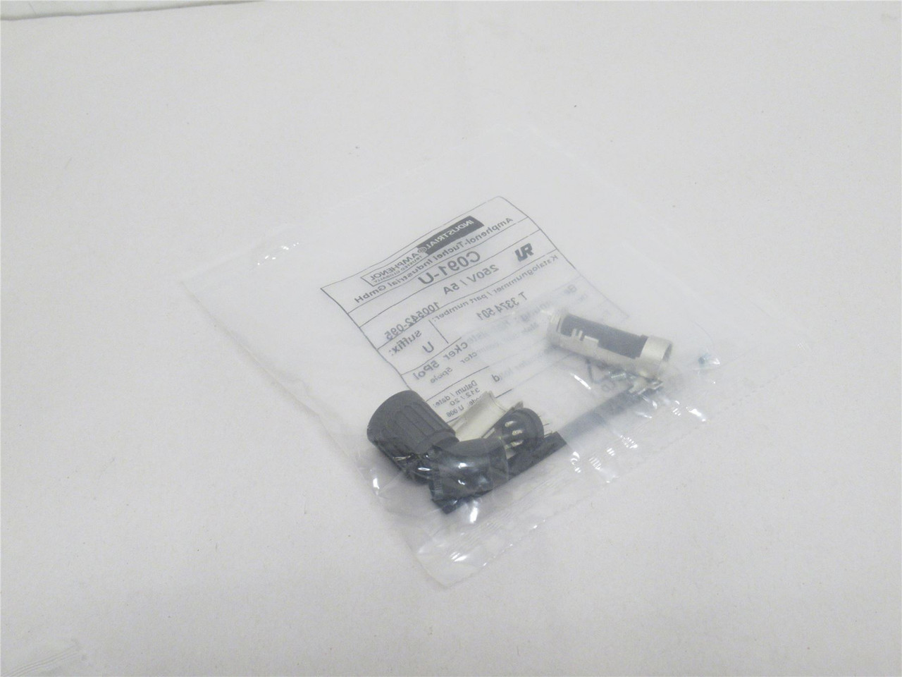 Amphenol T3374501U; Male Circular Connector Plug; 5-Position