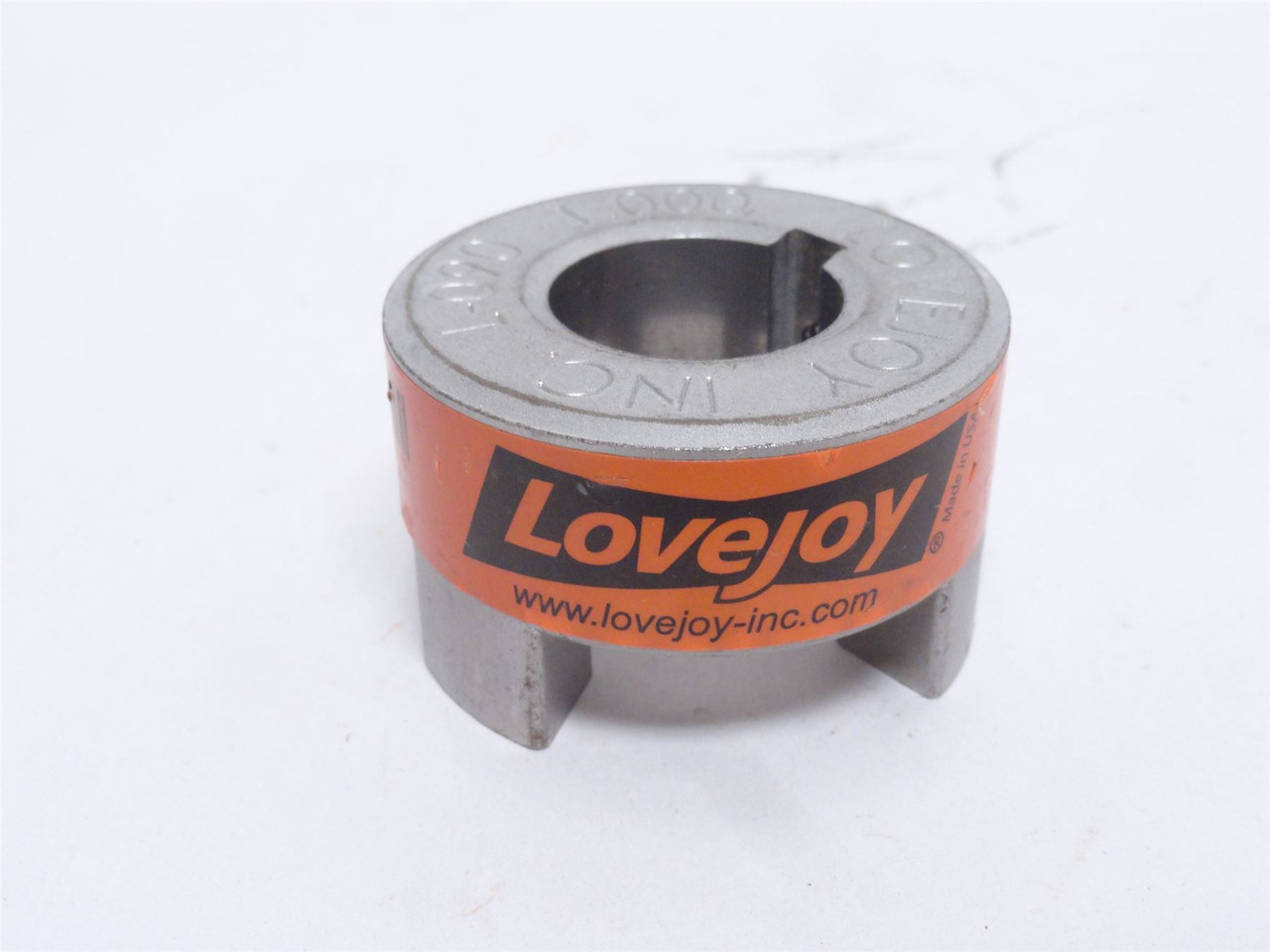 Lovejoy L090 X 1; Jaw Coupler Hub; 1"ID; 2-1/8" Hub OD