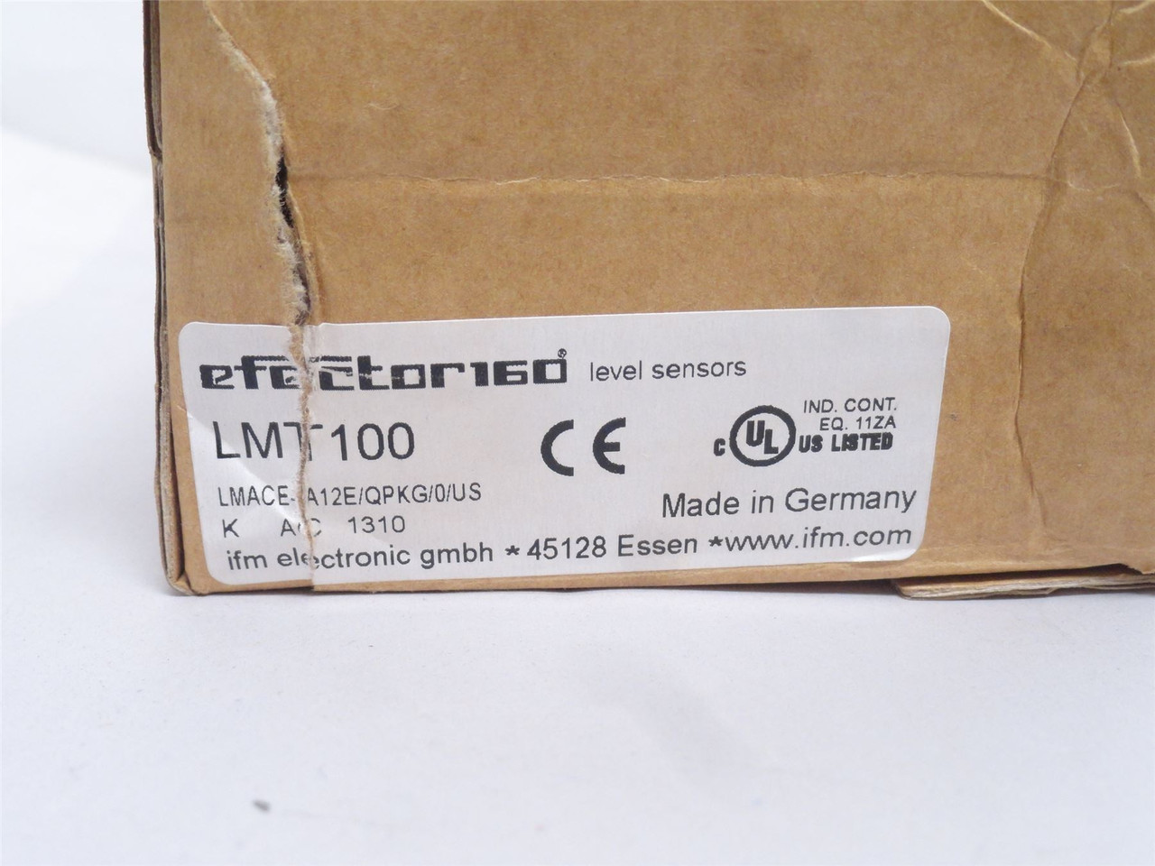 Effector160 LMT100; Level Probe; SS; 18-30VDC; 0-60Deg C