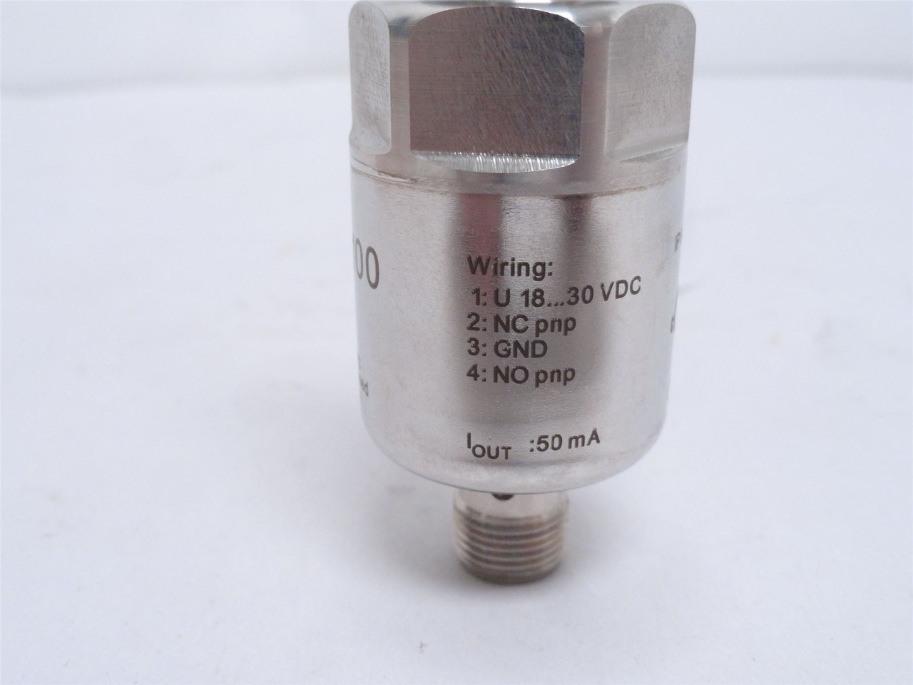 Effector160 LMT100; Level Probe; SS; 18-30VDC; 0-60Deg C