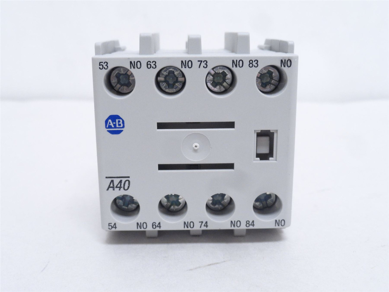 Allen-Bradley 100-FA40; Auxiliary Contact Block 4-NO 10A 600V