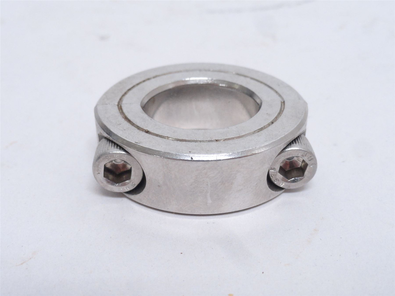 Climax CR2C-087-S; Shaft Clamping Collar; SS; 7/8"ID; 2-Piece
