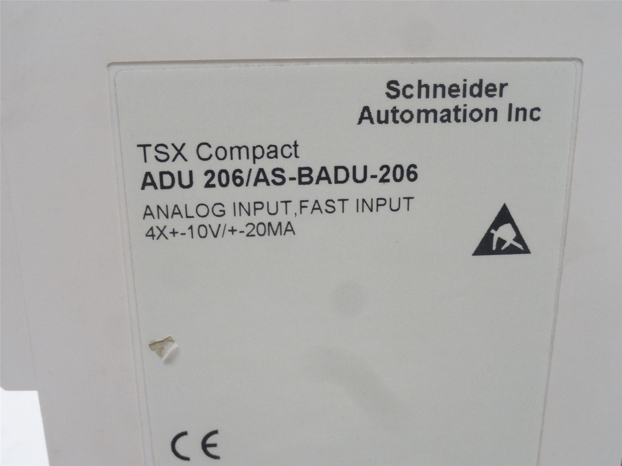 Schneider AS-BADU-206; Analog Input Module 10V; 20mA
