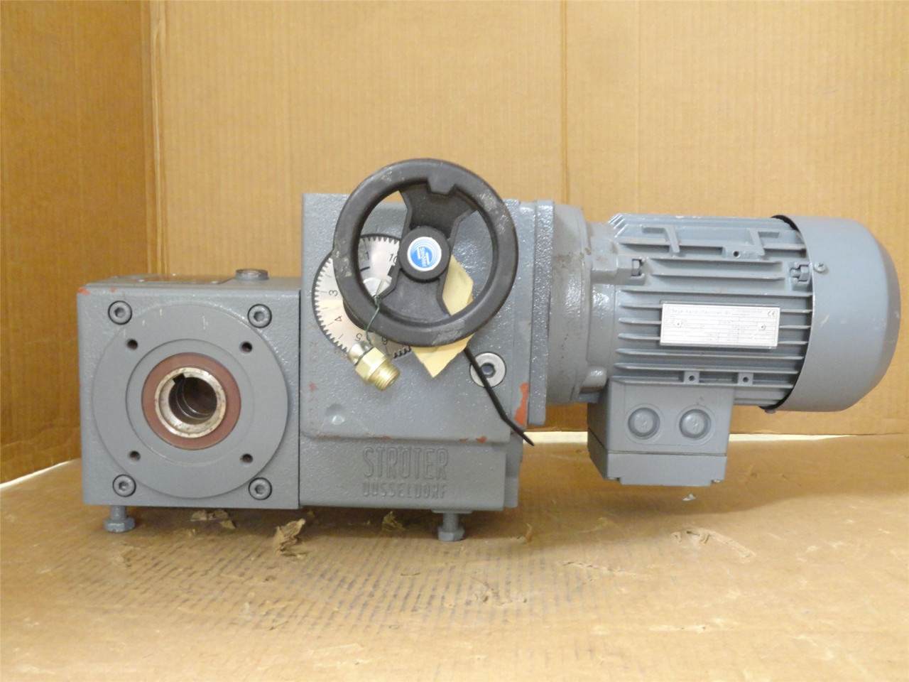 Bege AM05/MH71L4; AC Gearmotor; 0.37kW; 278/480V; 3PH; 1704RPM