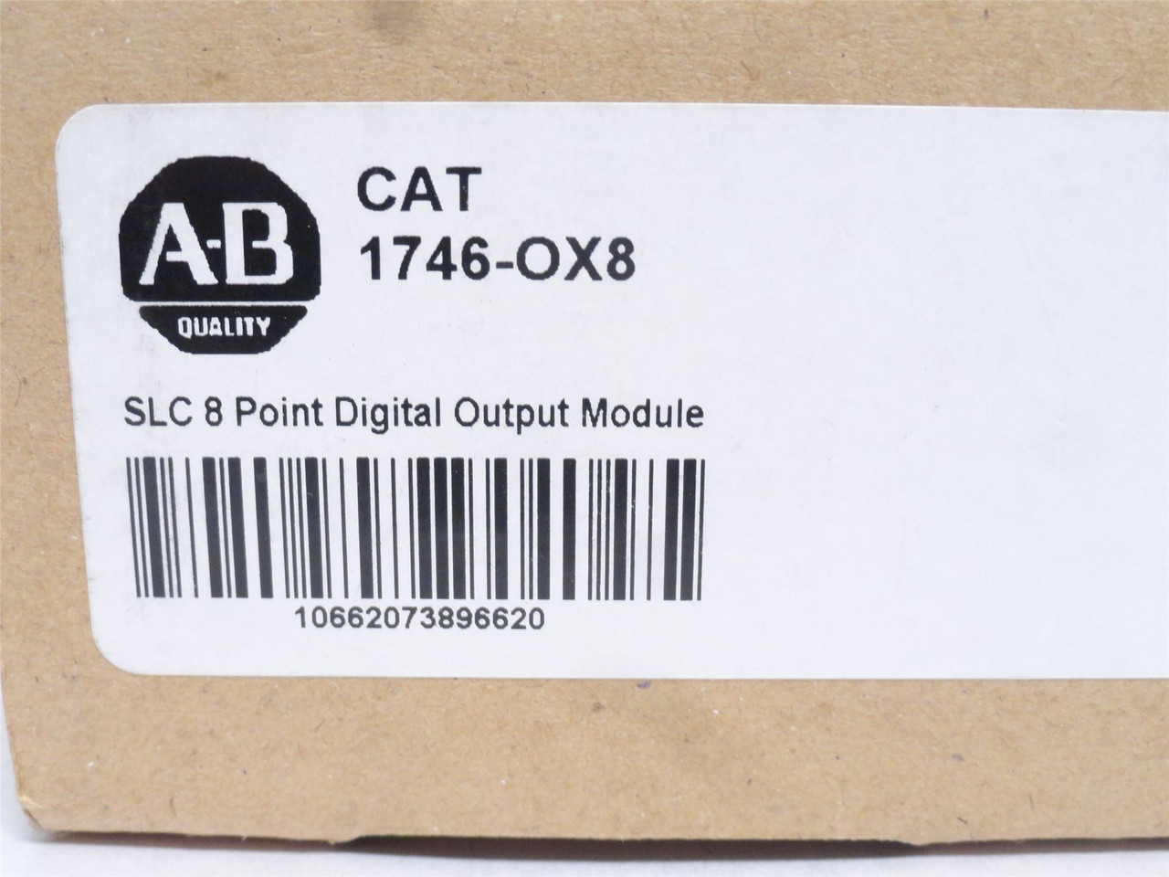 Allen-Bradley 1746-OX8; Output Module; 5A; 265VAC; 8-Point