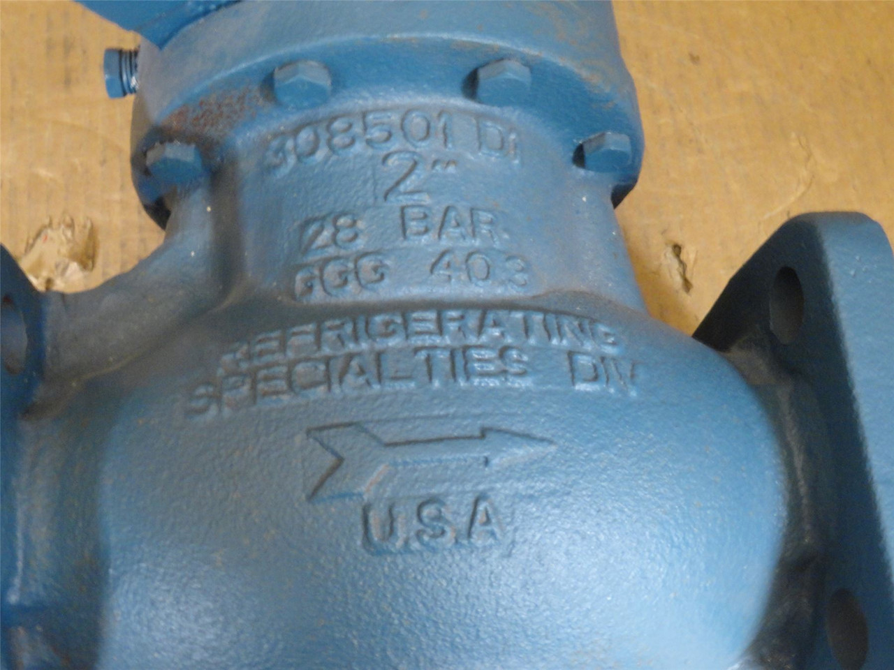 Parker A4AS-1-5/8"; Pressure Regulator DN40-2" Flange; 10.3BAR