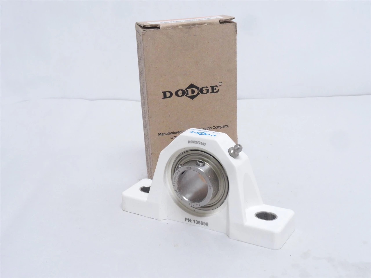 Dodge P2B-SCEZ-100-PSS; Polymer Flange Bearing 136696; 1"ID