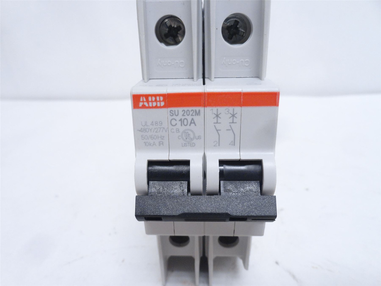 ABB SY202M-C10; Mini-Circuit Breaker; 10A; 2P; 277/480VAC
