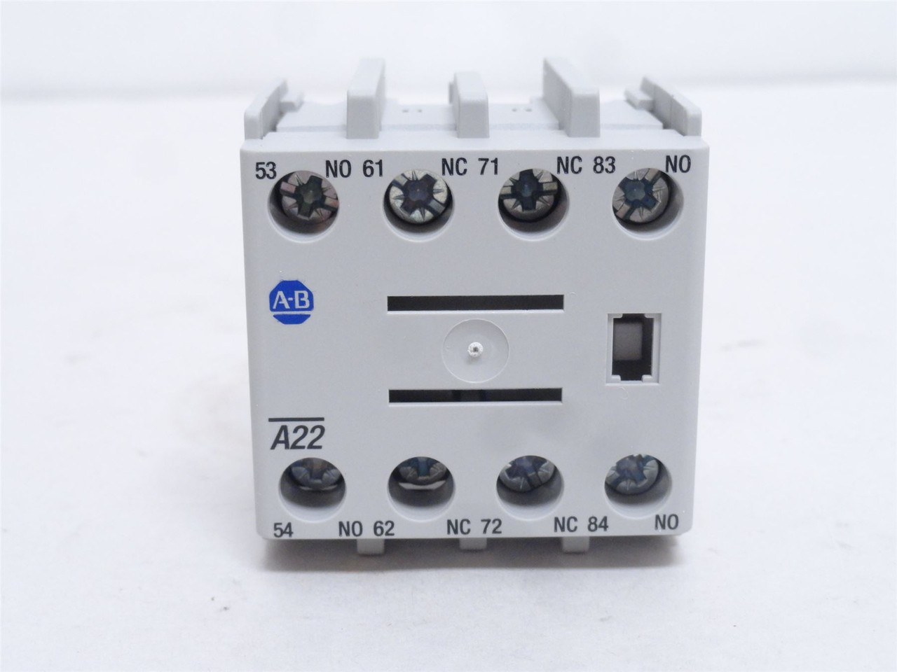 Allen-Bradley 100-FA22; Auxiliary Contact Block; 2NO/2NC; 10A