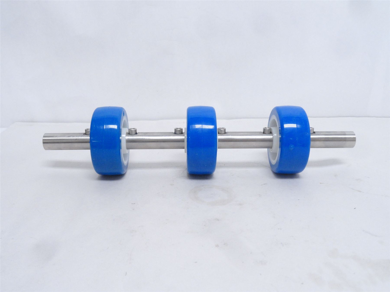 Ross Industries A52356; Shaft W/Wheels SS 14-1/4"L 20mmOD