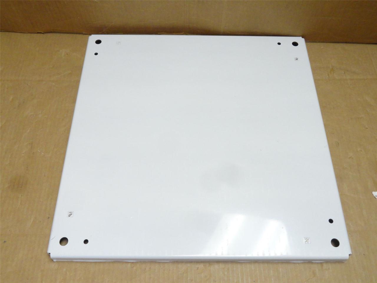 Hoffman A20P20AL; Anodized Aluminum Panel; Fits-20" x 20" Box