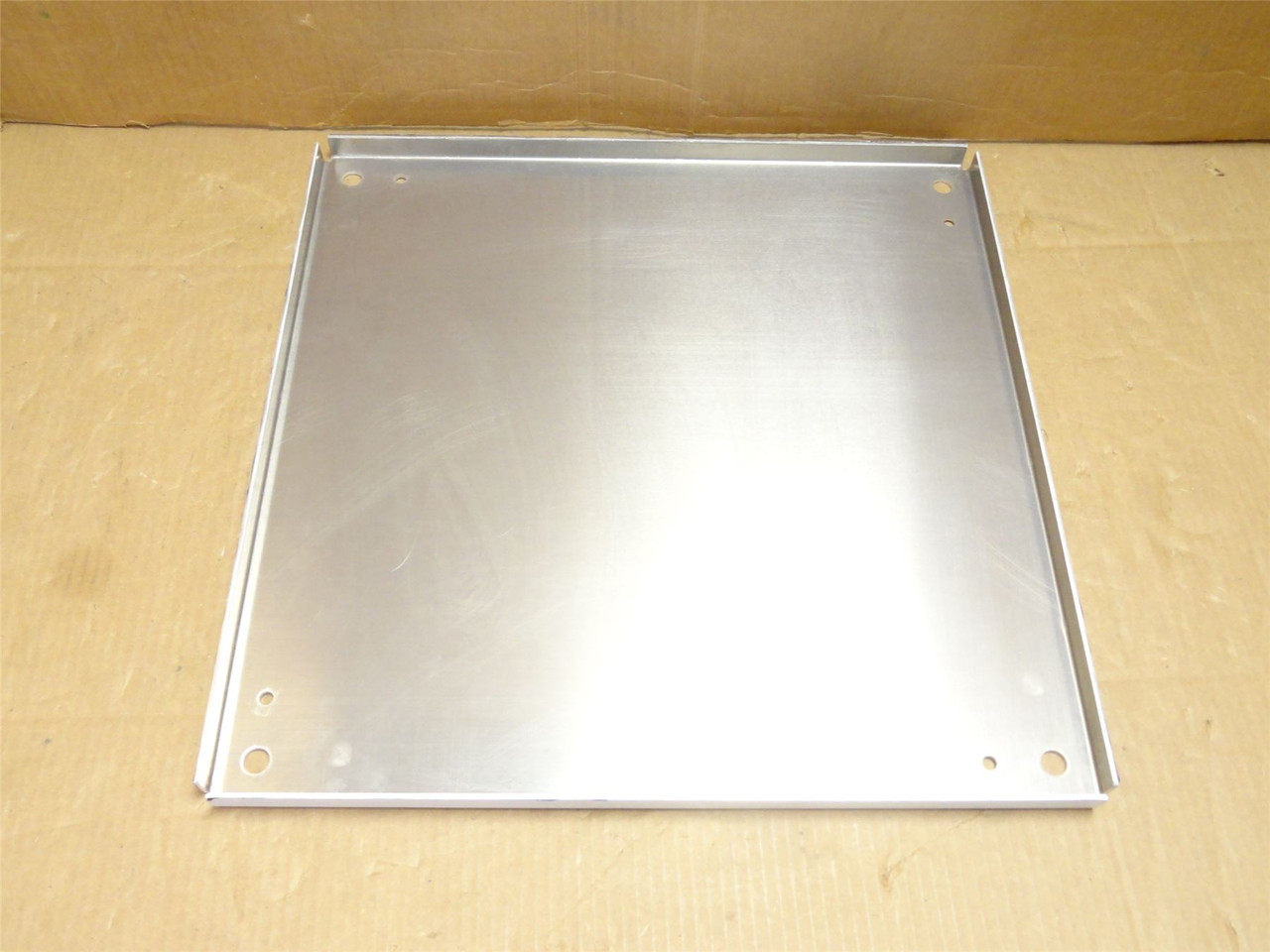 Hoffman A20P20AL; Anodized Aluminum Panel; Fits-20" x 20" Box