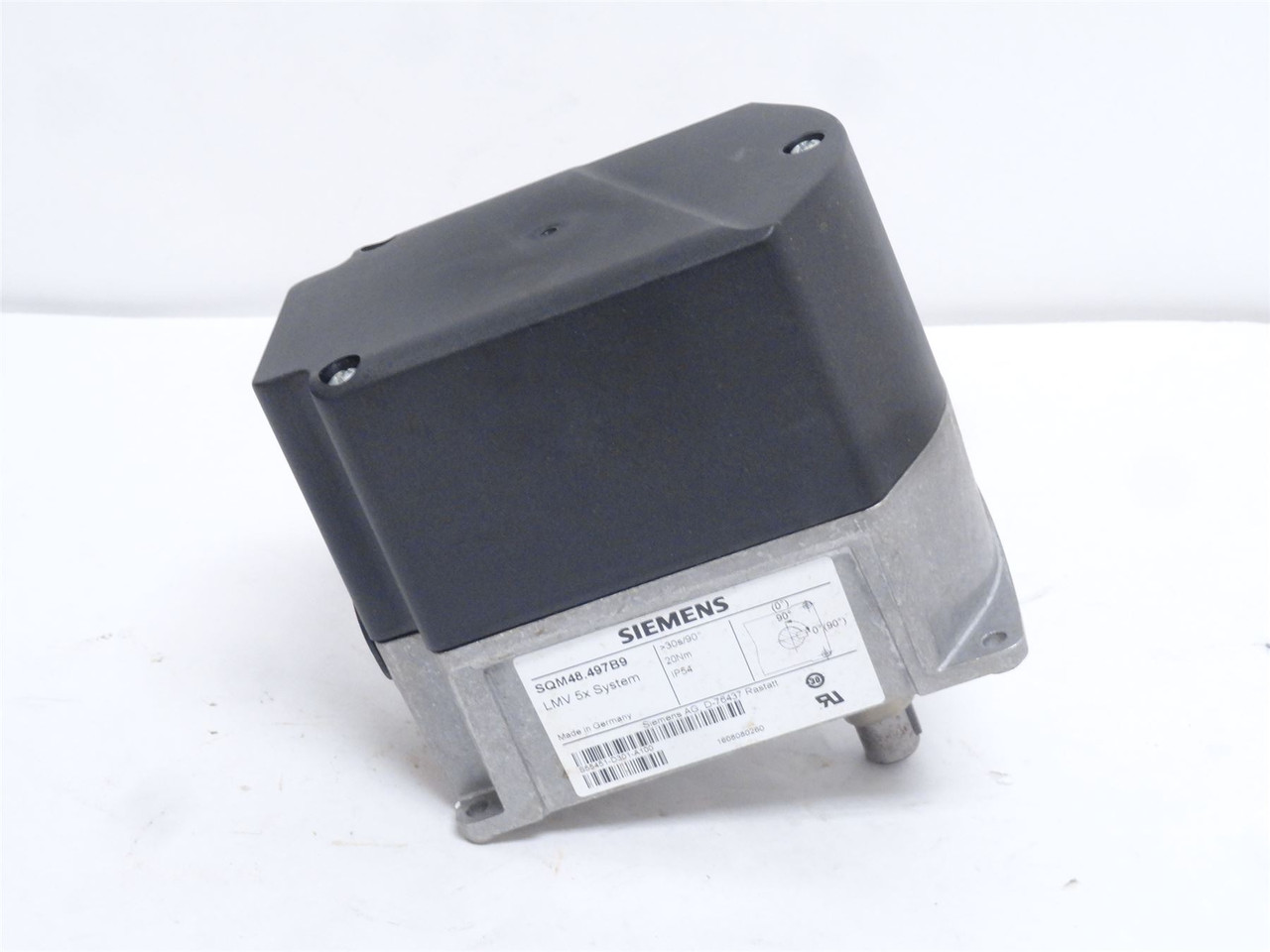 Siemens SQM48.497B9; Combustion Actuator 20NMTorque 30 Sec
