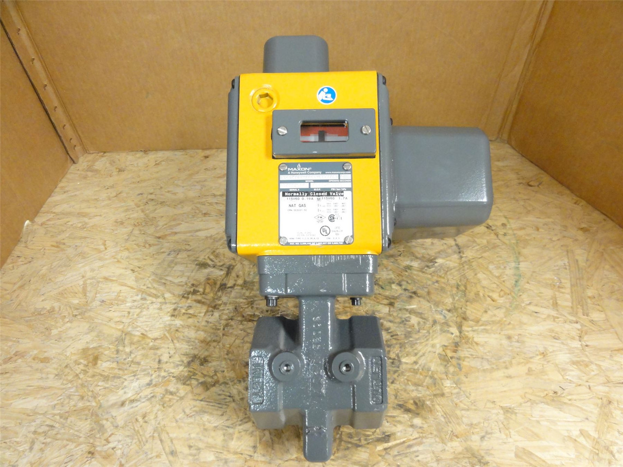 Maxon 250SMA11-AA11-BB21AO; Gas Safety Shutoff Valve; 2-1/2NPT