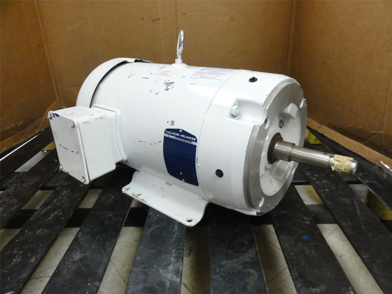 Baldor JMEWDM3713T; Pump Motor 15HP; 230/460VAC; 3600RPM; 3PH