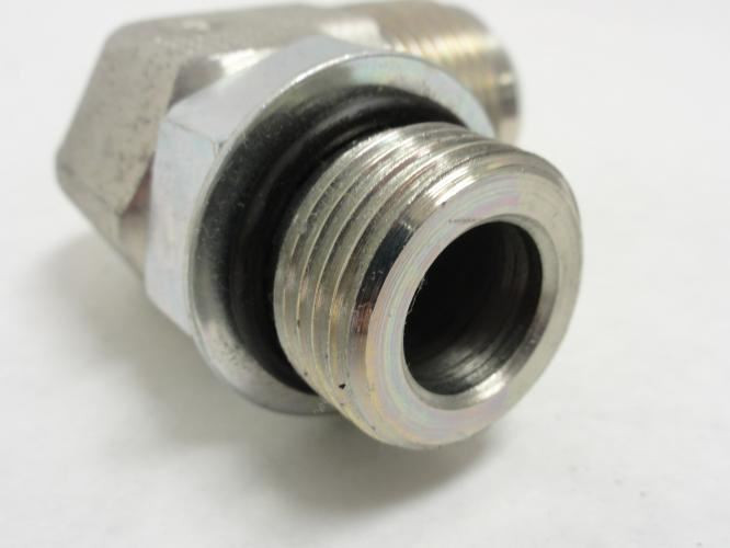 Parker 16-12 C5OX; Hydraulic Elbow 90Deg 1 JIC x 3/4 Boss