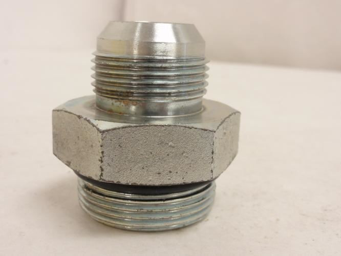 Tompkins 6400-16-20; Hydraulic Adaptor; 1 JIC to 1-1/4 Boss