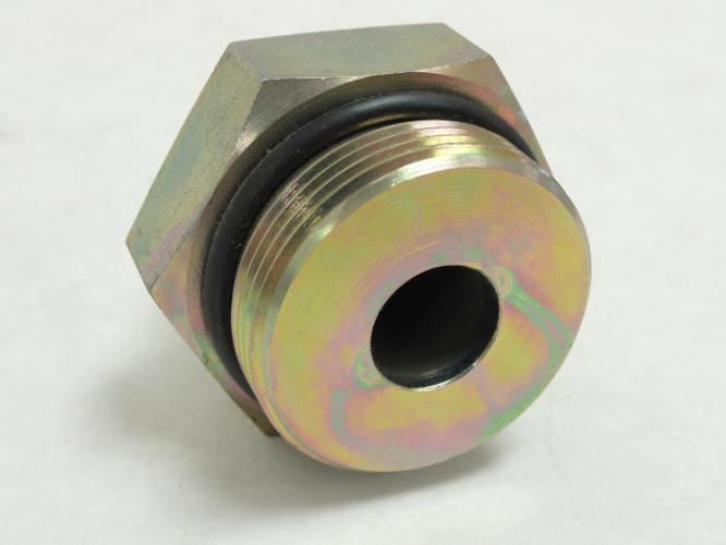 Parker 12-20 F5OX; Hydraulic Adaptor 1-1/4" Boss to 3/4" JIC