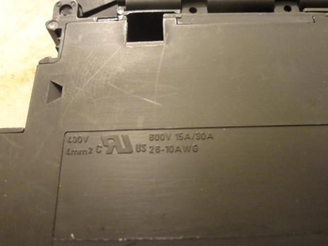 Phoenix Contact UKK 5-HESI; Terminal Block; 600V; 15A/30A