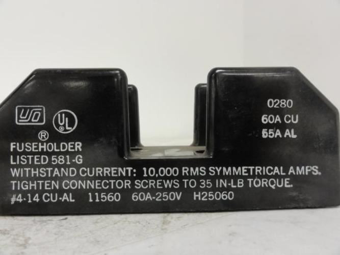 Bussmann H25060; Fuse Holder