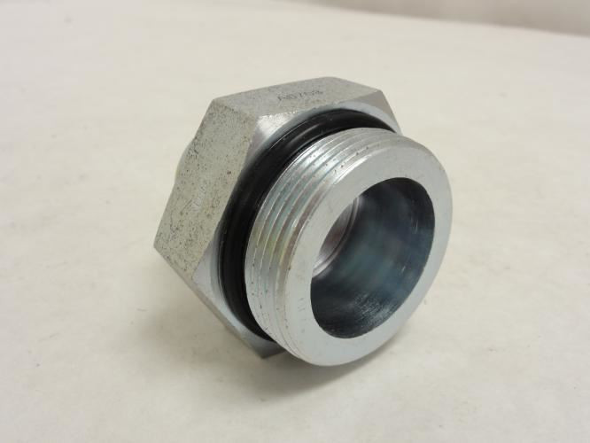 Brennan 16FO-24MORB ; Hydraulic Adaptor; 1 JIC to 1-1/2 Boss