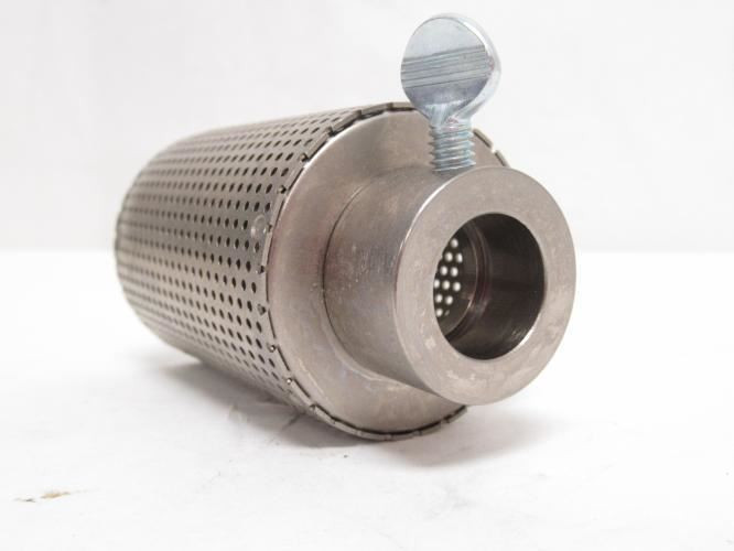Nordson 163020J; Muffler; 3/4"ID x 2"OD x 3-1/2" Long