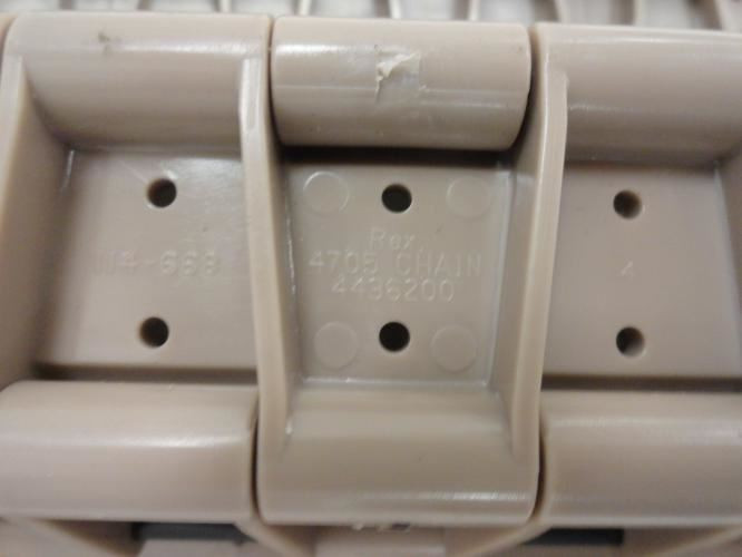 Rexnord LF4705 24" W; Mattop Chain 24" W x 28.5" L